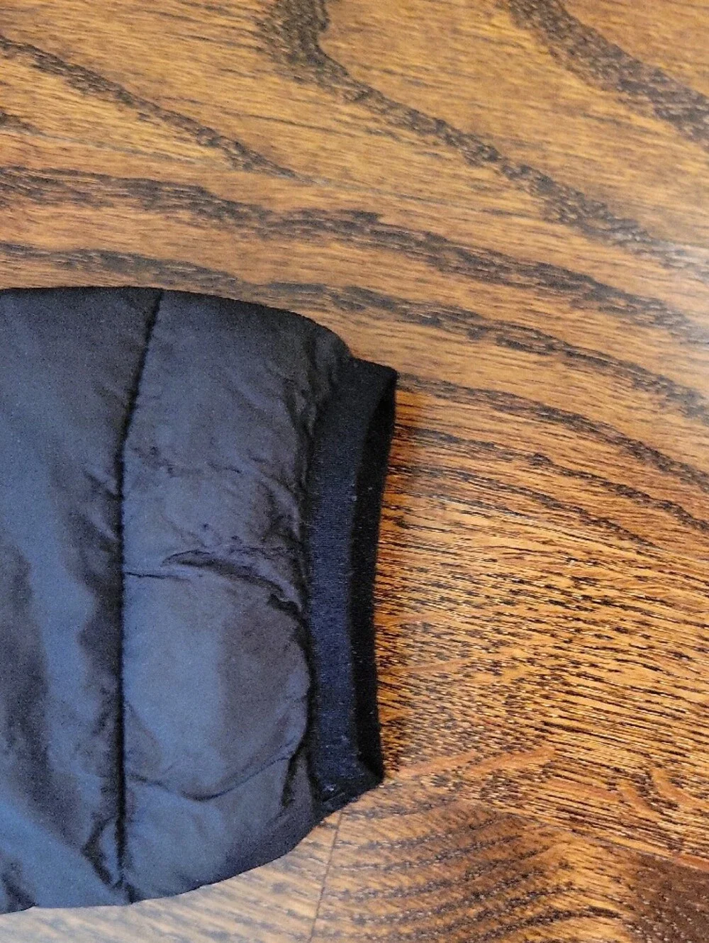 Spyder Kids Black Hooded Puffer Jacket